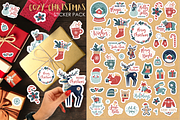 Cozy Christmas collection, an Animal Illustration by KlavaProDesign (Thumbnail 11 of 16)