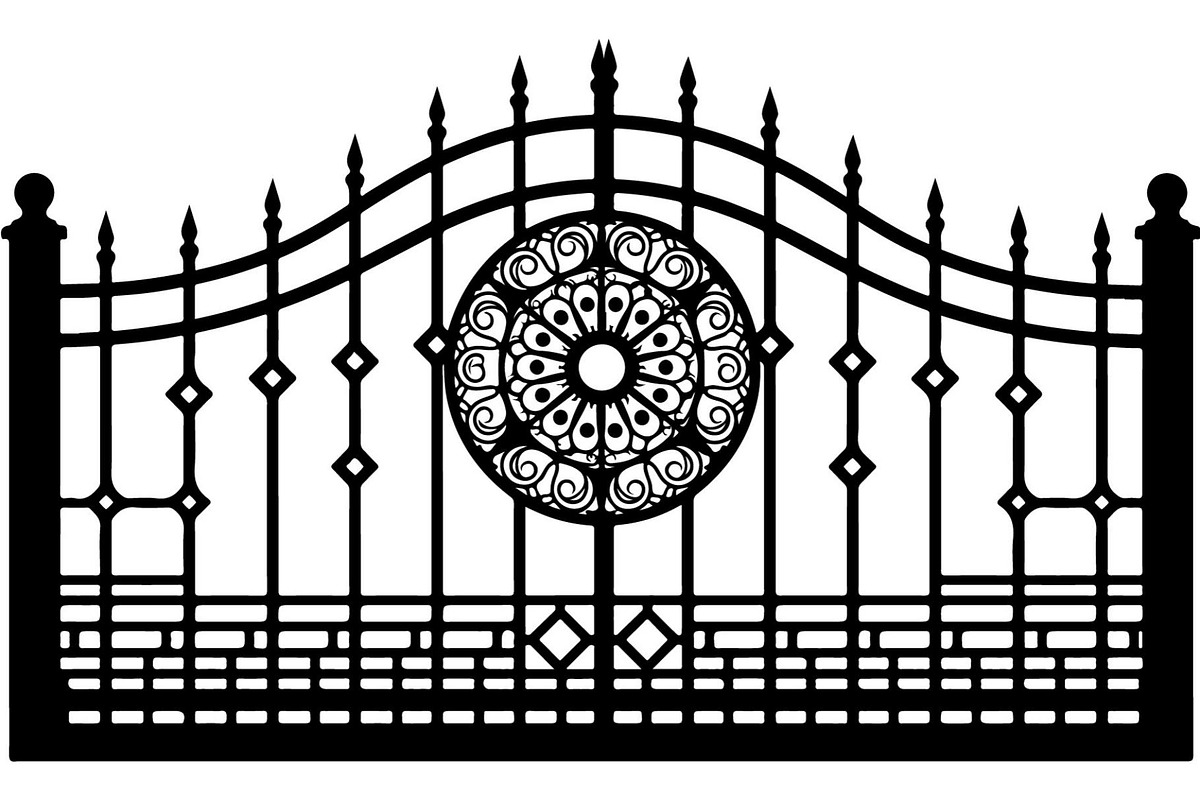 Vintage Iron Gate Bundle, a Decorative Illustration by Designer_Momina (Photo 10 of 21)