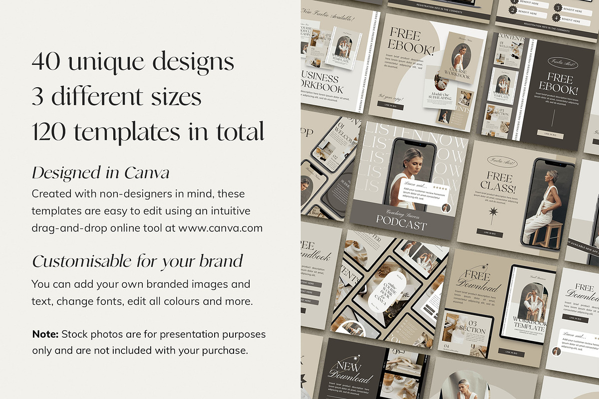 Coach + Course Creator Bundle CANVA, a Magazine Template by Studio Loire (Photo 62 of 76)