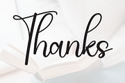 Reading | Script Font, a Handwritten Font by Scratchones (Thumbnail 9 of 9)