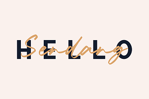 Mellany - Script Font