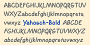 Yahosch, a Handwritten Font by Ingrimayne Type (Thumbnail 6 of 7)