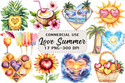 Love Summer Sublimation, an Illustration by Craft Nest (Thumbnail 1 of 6)