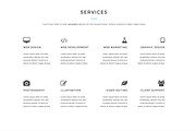 GREATY - One Page WordPress Theme, a WordPress Template by Riccardo Borchi (Thumbnail 2 of 4)