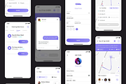 PoolRide - Car Pooling App Design, an App Template by Capi Product (Thumbnail 6 of 6)