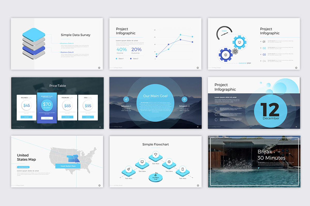 Magic Morph Presentation Template