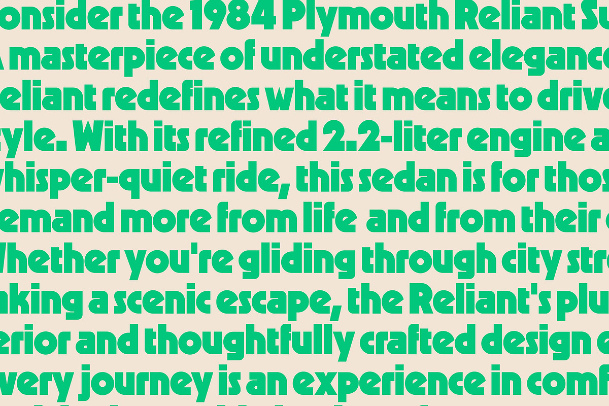 Bazook - A Retro Geo-Sans Font, a Font by JK Design Co. (Photo 3 of 10)