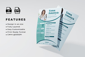 Resume and CV Template, a Resume Template by Artnivora.Std