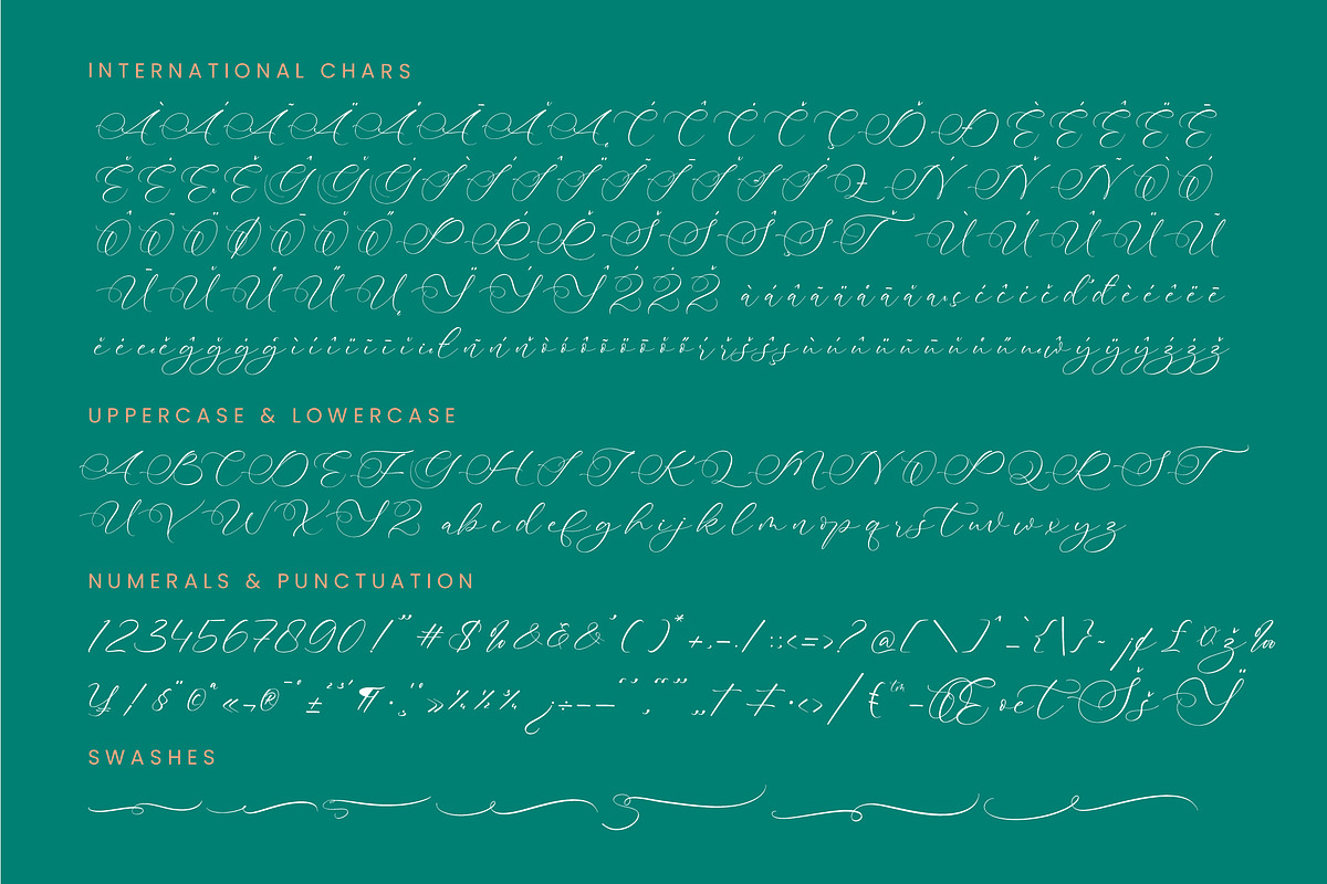 Avonta Qintani Stylish Calligraphy, a Script Font by stylishtype.co (Photo 18 of 20)