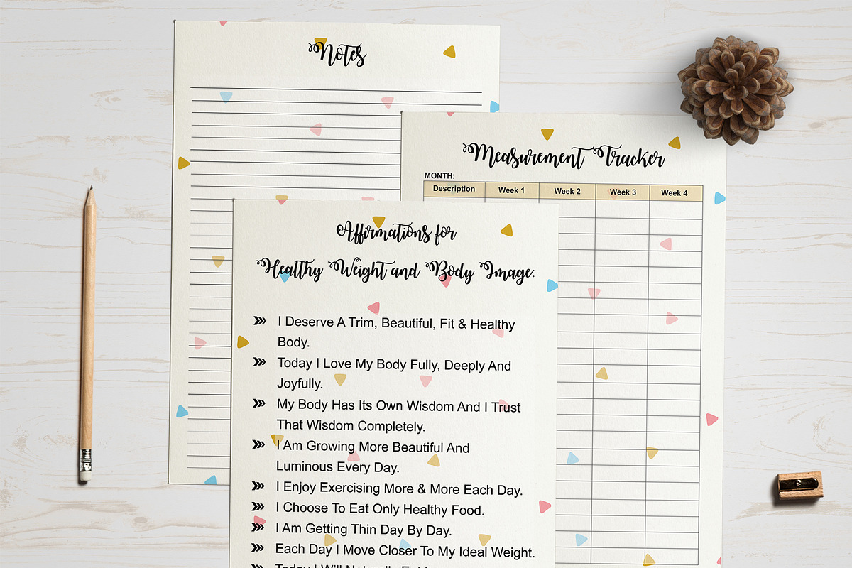 Exercise & Workout Planner, a Templates & Theme by Wow Designs (Photo 10 of 10)