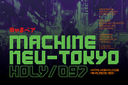 KARIXBY - Futuristic Cyberpunk Font, a Sans Serif Font by Enxyclo Studio (Thumbnail 5 of 10)