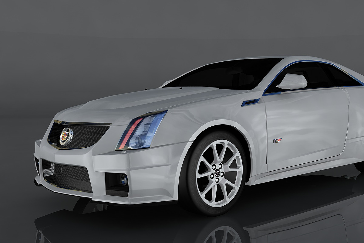 Cadillac CTS V, a Cars & Vehicle 3D Model by valtriiu (Photo 1 of 12)