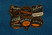 Fishing Badge, an Illustration by Skilline Supply Co. (Thumbnail 9 of 10)