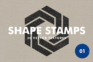 Vector Shape Stamps - 30 Items