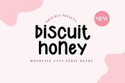 Biscuit Honey, a Sans Serif Font by FreshTypeINK (Thumbnail 1 of 8)