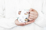 Christmas watercolor patterns, a Pattern Graphic by LeriaArt watercolor (Thumbnail 2 of 8)