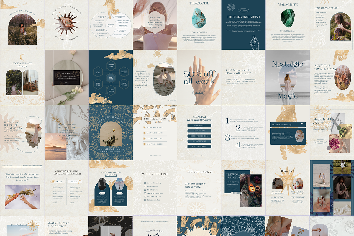 Spiritual Website & Canva Templates, a Squarespace Template by Story Native (Photo 11 of 16)