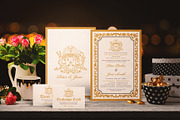GOLDEN WEDDING INVITATION SUITES, an Invitation Template by Totem Invitation House (Thumbnail 1 of 5)