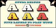 Sutro Deluxe, a Slab Serif Font by Parkinson Type Design (Thumbnail 2 of 7)
