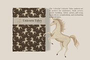 Unicorn Tales Fantasy Patterns, a Pattern Graphic by Ette Design (Thumbnail 6 of 12)