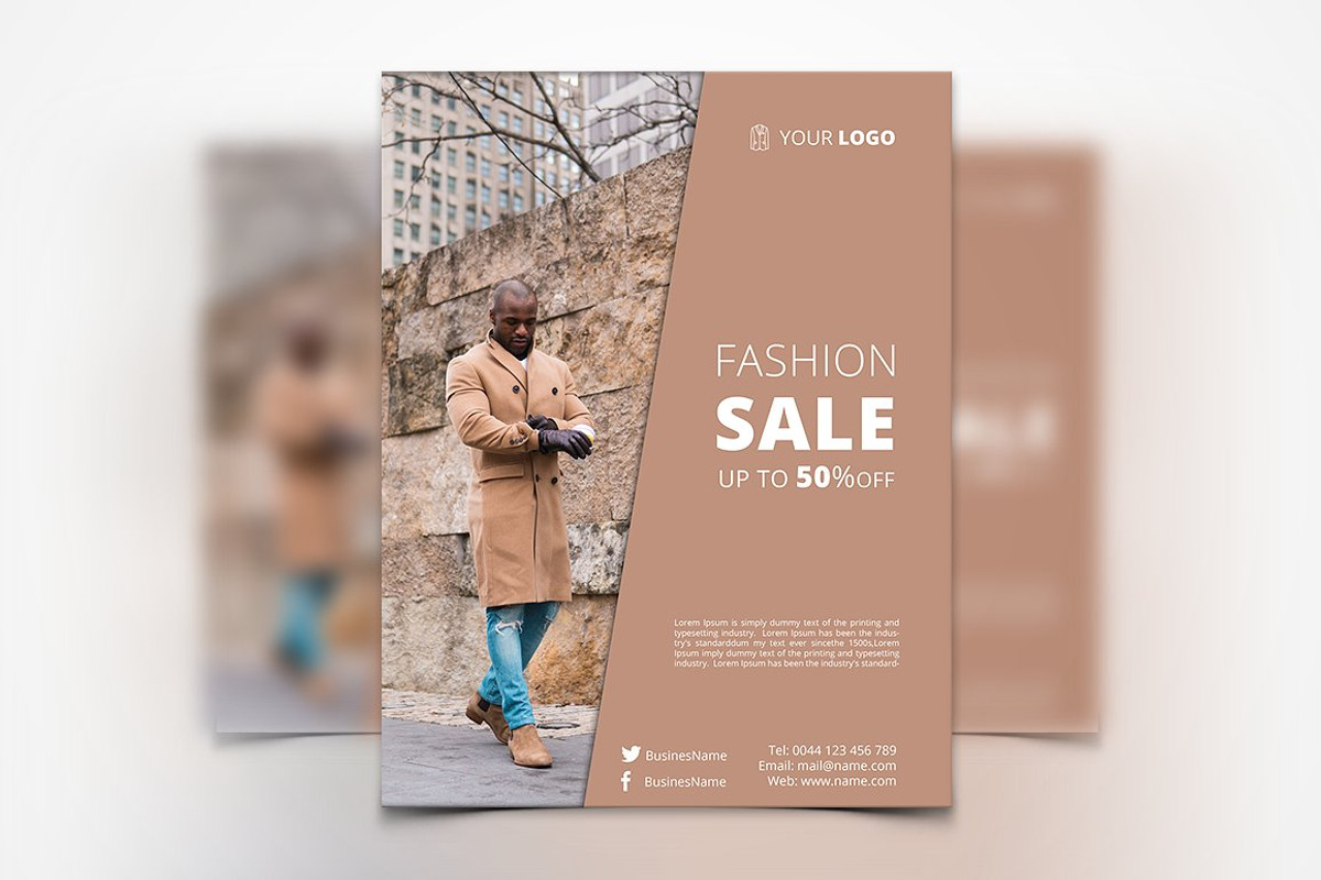 Clothing Flyers - 6 Templates, a Flyer Template by Creatricks