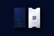 Ferlin - Vertical Business Cards, a Business Card Template by Ctrl space studio (Thumbnail 3 of 9)