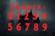SCARY PUMKIN, a Blackletter Font by Fourteen Letter (Thumbnail 6 of 8)