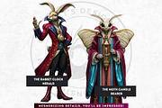 Gilded Menagerie Royal Animals, an Animal Illustration by ThatsDesignArt (Thumbnail 8 of 13)