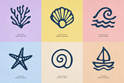 Sea Shapes — 54 Vector Elements, an Object Graphic by Design Squad (Thumbnail 4 of 5)