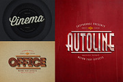 Retro Text Effects V.01, a Brushes & More by Easybrandz (Thumbnail 2 of 5)