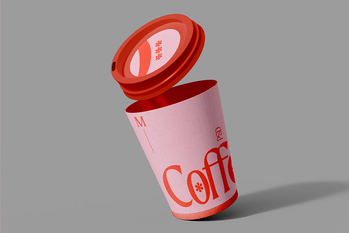 Paper Coffee Cup Mockup, a Cups & Container Mockup by skybluecreative (Photo 2 of 2)
