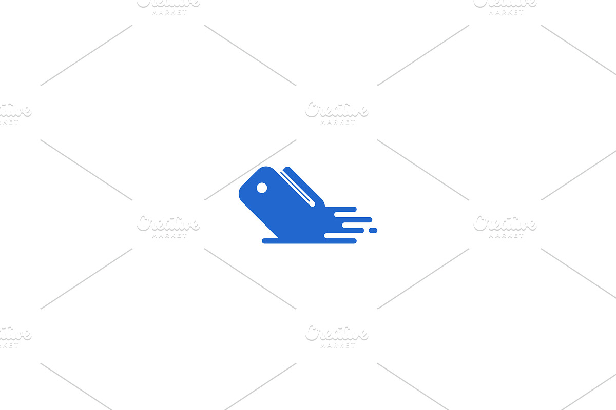Wallet fast move logo design, an Object Graphic by nicemorning (Photo 2 of 5)