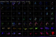 Ayahuasca Fractal Photo Overlays, a Texture Graphic by ArtistMef (Thumbnail 6 of 11)