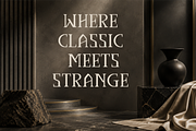 QERDITH – experiential antique serif, a Serif Font by idealistudio (Thumbnail 4 of 5)