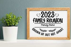 Family Reunion 2023 SVG Bundle