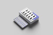 Pills Box Mockup, a Product Mockup by scribrostudio (Thumbnail 4 of 15)