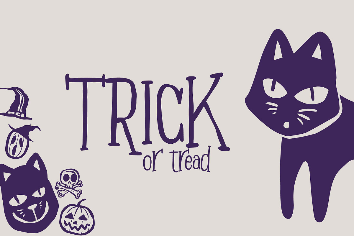 Halloween Spoky - Display, a Slab Serif Font by Olexstudio (Photo 2 of 7)
