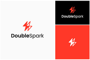 Double Spark Lightning Electric Logo, a Branding & Logo Template by ika trisiana