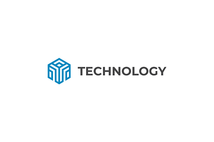 Technology Hexagon Letter T / Y Logo