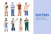 Doctors, medic workers, clinic staff, a Healthcare Illustration by Good Studio (Thumbnail 1 of 7)