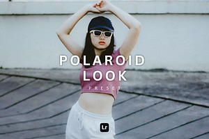 Polaroid look Lightroom preset