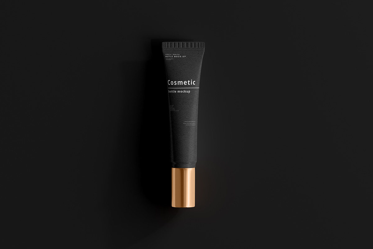 Dark Cosmetic Branding Mockups, a Cups & Container Mockup by pmvch (Photo 54 of 86)