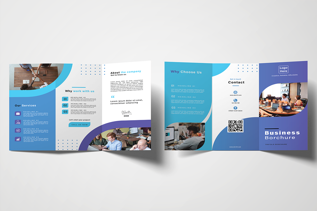 Trifold Brochure Template Bundle, a Brochure Template by Asker Design (Photo 2 of 7)