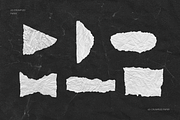 65 Crumpled Ripped Paper Pieces, a Texture Graphic by Ksuview (Thumbnail 8 of 14)