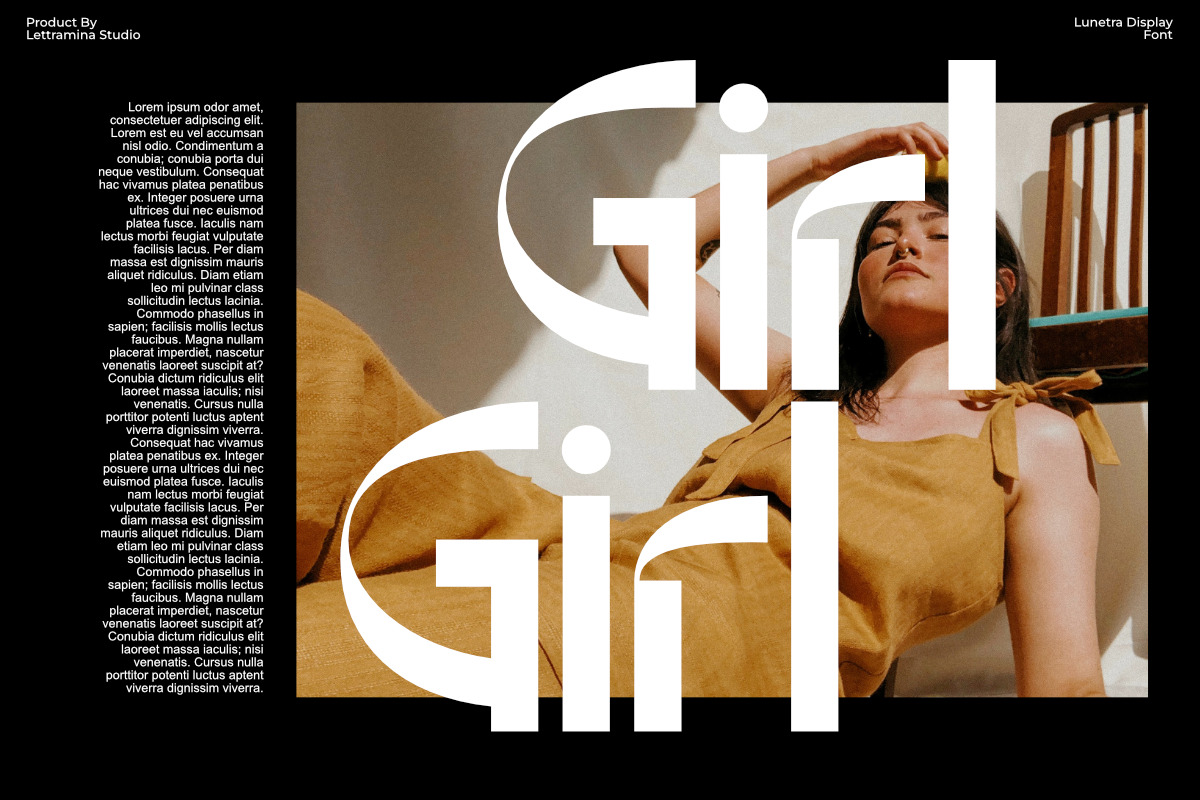 Lunetra, a Sans Serif Font by Lettramina Studio (Photo 5 of 10)
