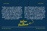 Milan Penthouse, a Handwritten Font by Natural Ink Studio (Thumbnail 5 of 10)