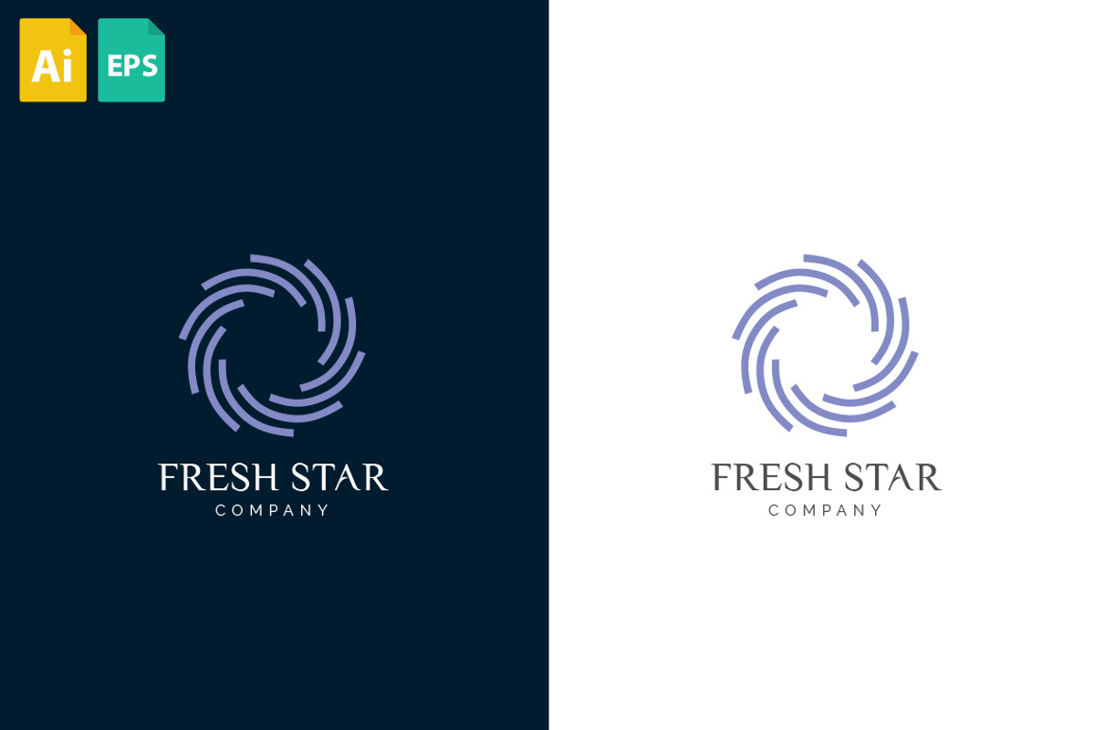 Fresh Star Logo, a Branding & Logo Template by Schneider Design Store (Photo 2 of 2)