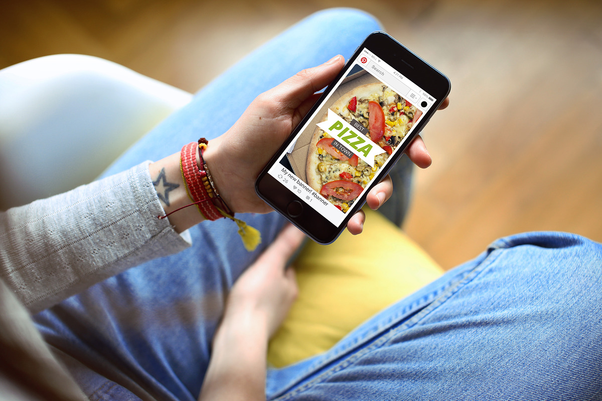 Food Social Media Banners, a Social Media Template by Web Donut (Photo 9 of 9)