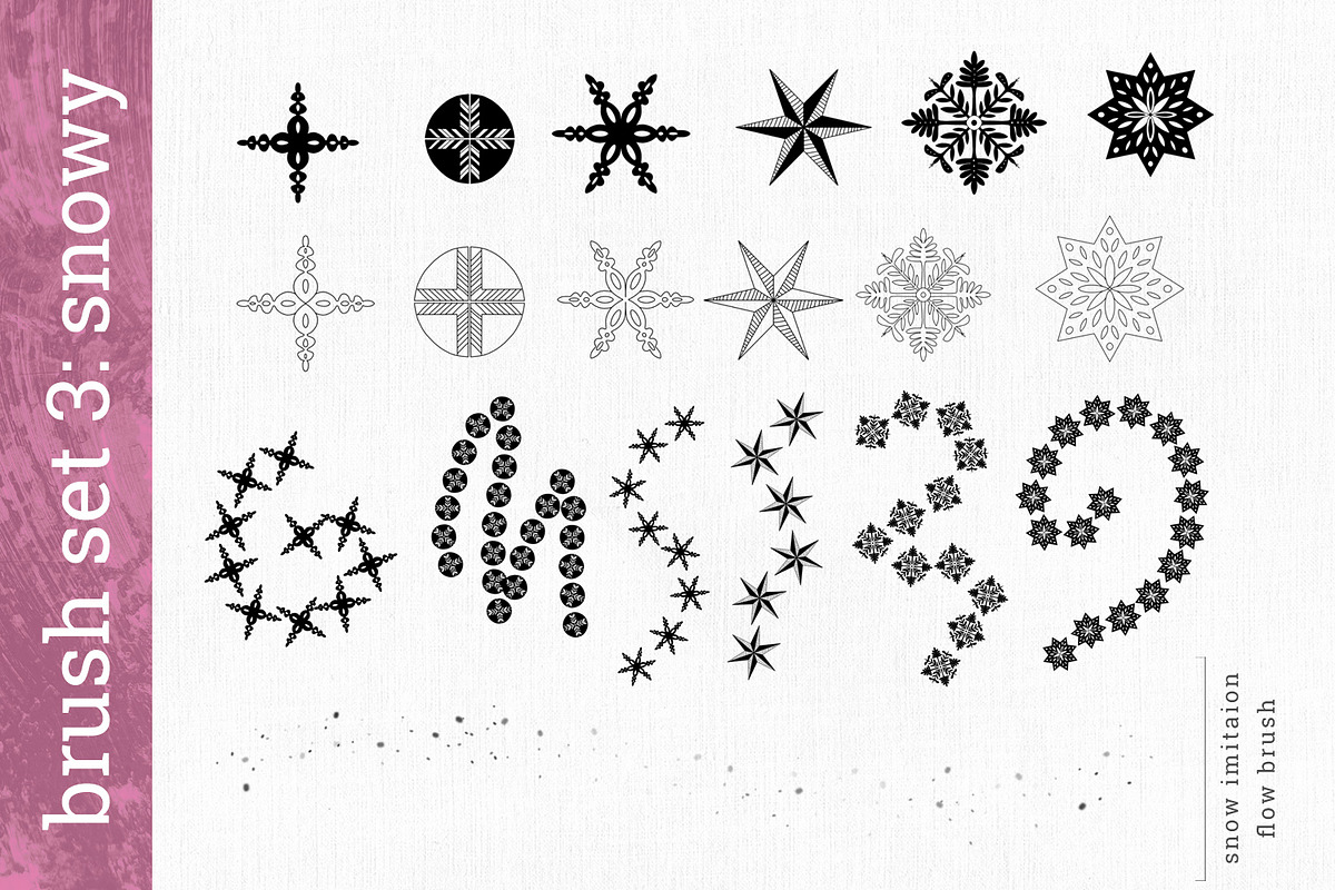 Winter Brush Box for Procreate, a Brush Add-On by Gray Cat Graphics (Photo 9 of 11)