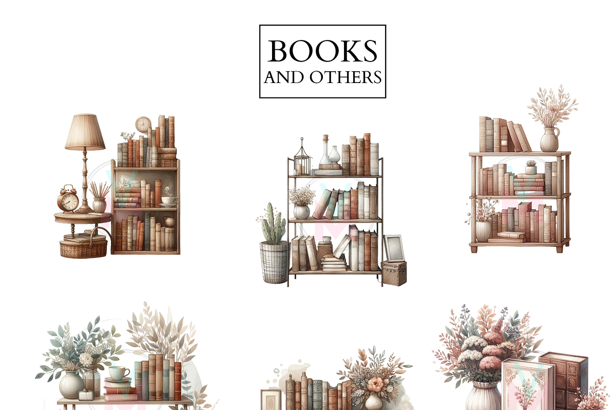 Book clipart, Books lover, girl png, a Person Illustration by VM PARTYS  BY TAIRUMA (Photo 8 of 10)
